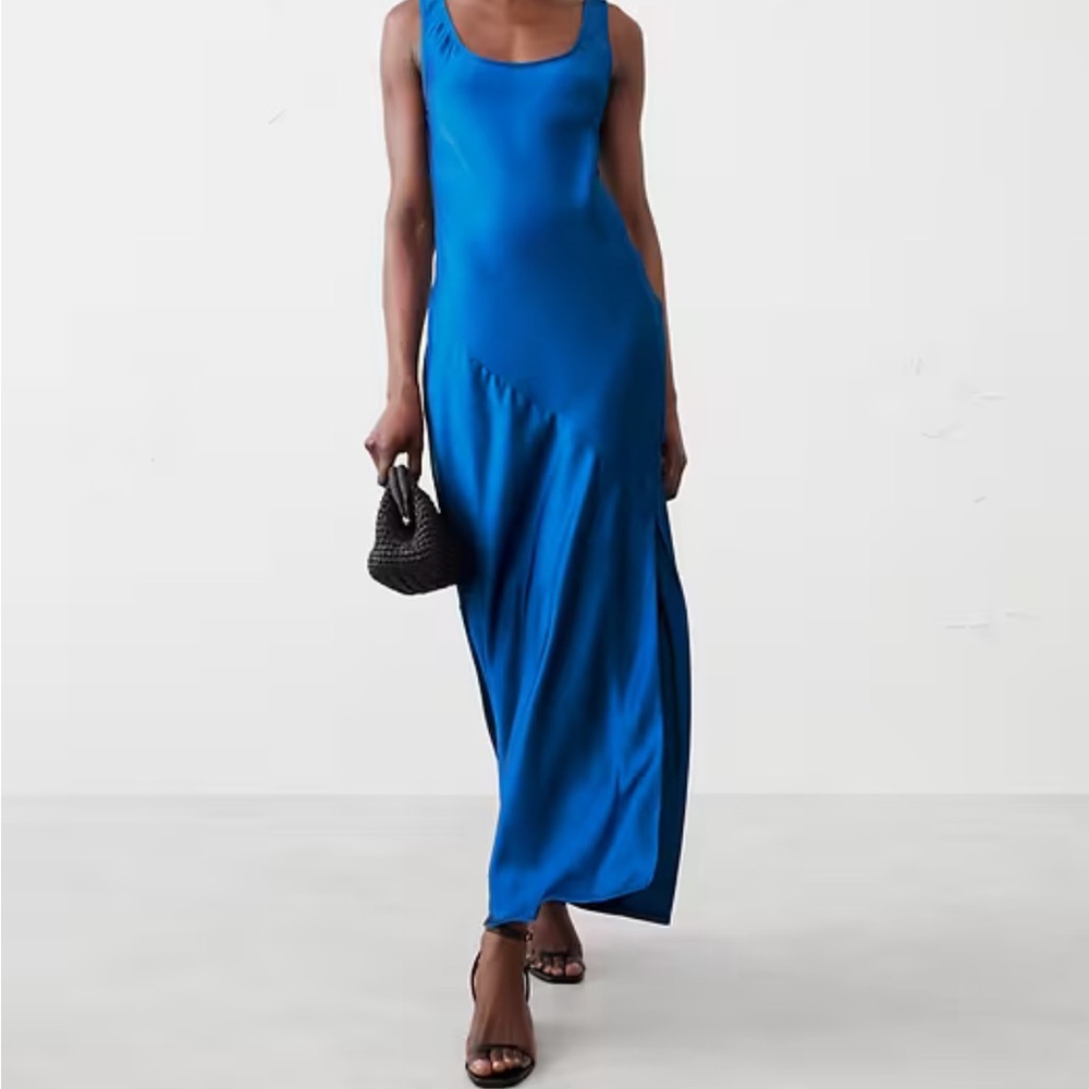Banana Republic Vibrant Blue Maxi Dress